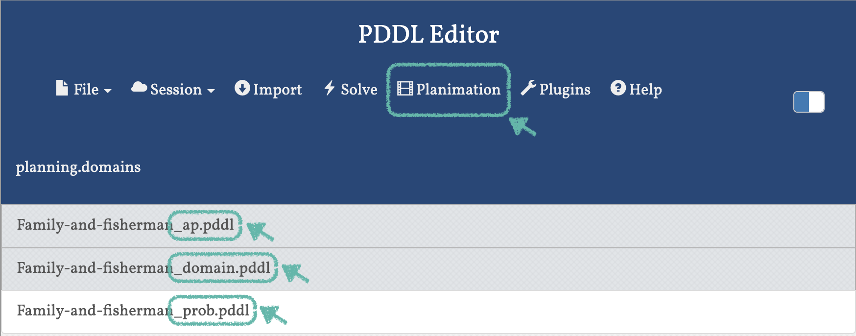 Planimation Animations